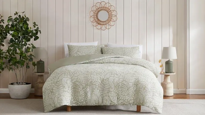 Fern Envy Duvet Cover Set by L'Avenue