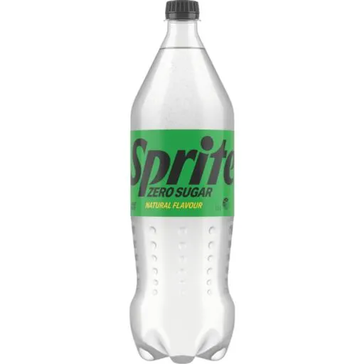 Sprite Lemonade No Sugar Soft Drink Bottle