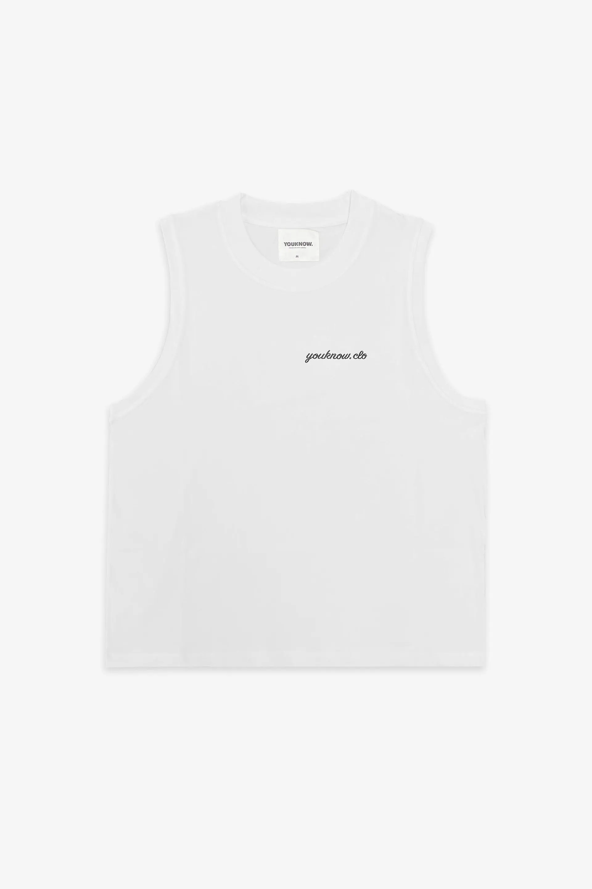 STRUCTURED SINGLET - WHITE