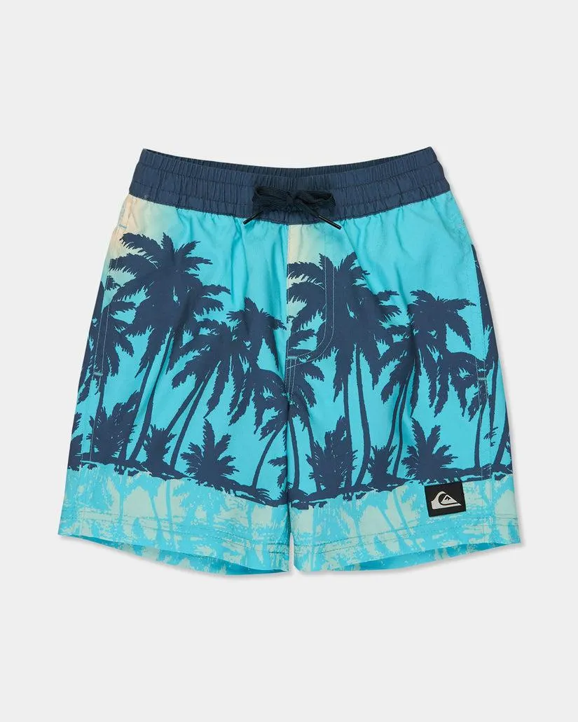 BOYS 2-7 EVERYDAY PRINTED 13" SWIM SHORTS