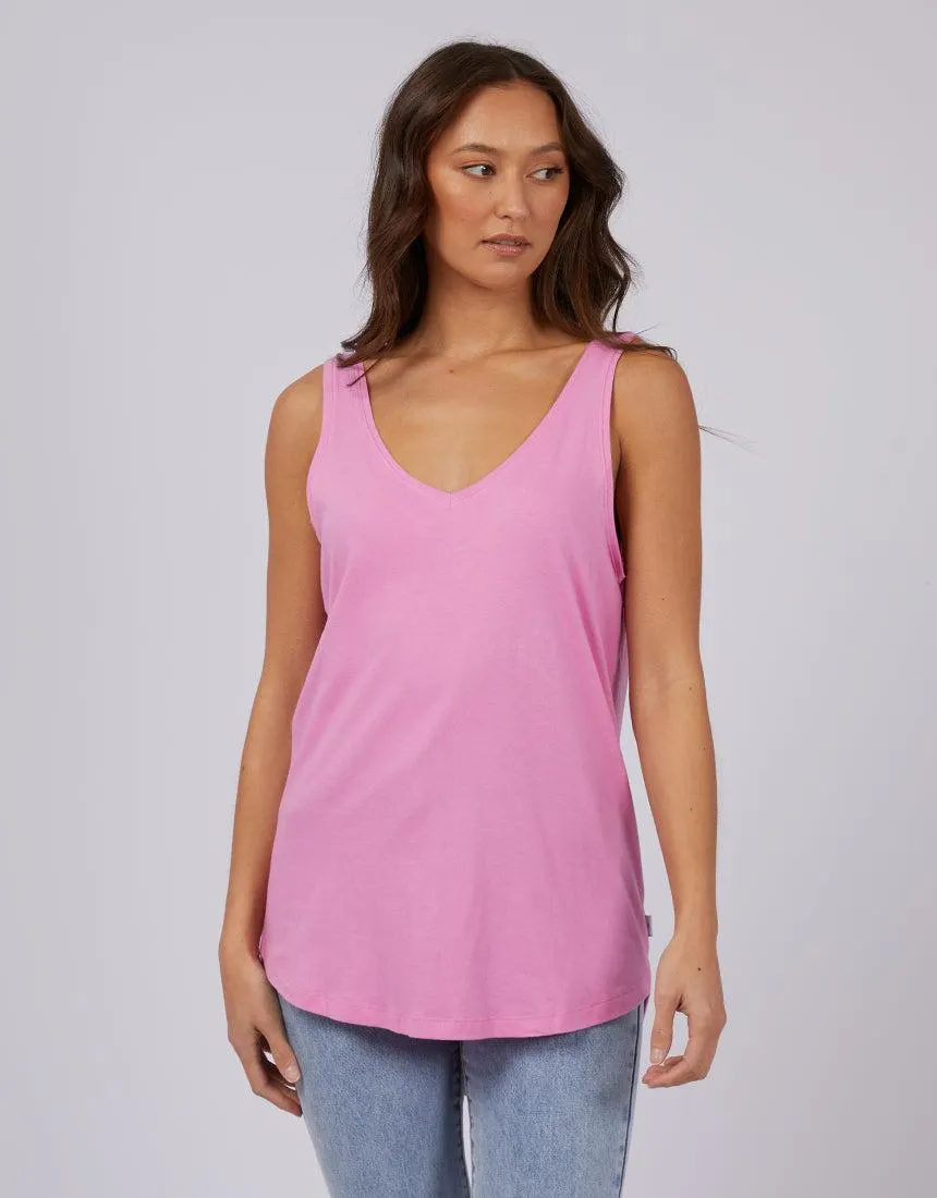 Silent Theory Ricky Tank Bright Pink