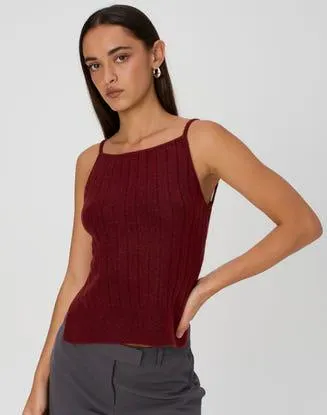 Backless Knit Tank