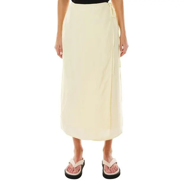 Huffer Bien Wrap Midi Skirt