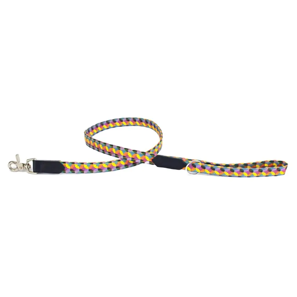 Skinny Dog Lead - Multicolour Star