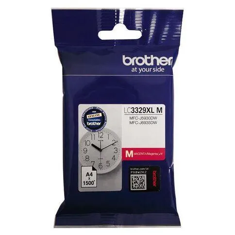 Brother Ink LC3329XLM Magenta (1500 Pages)