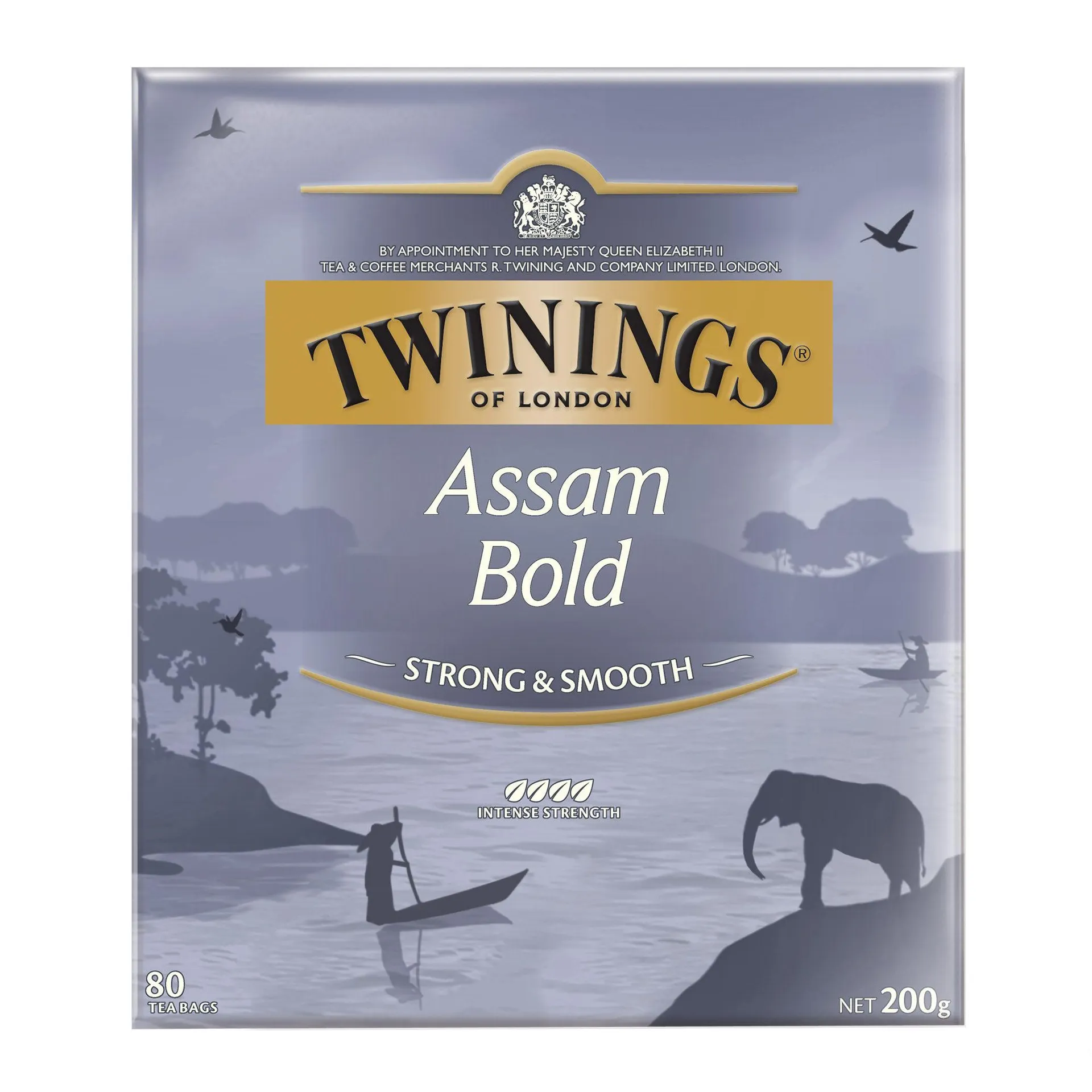 Twinings Assam Bold Black Tea Bags 80pk