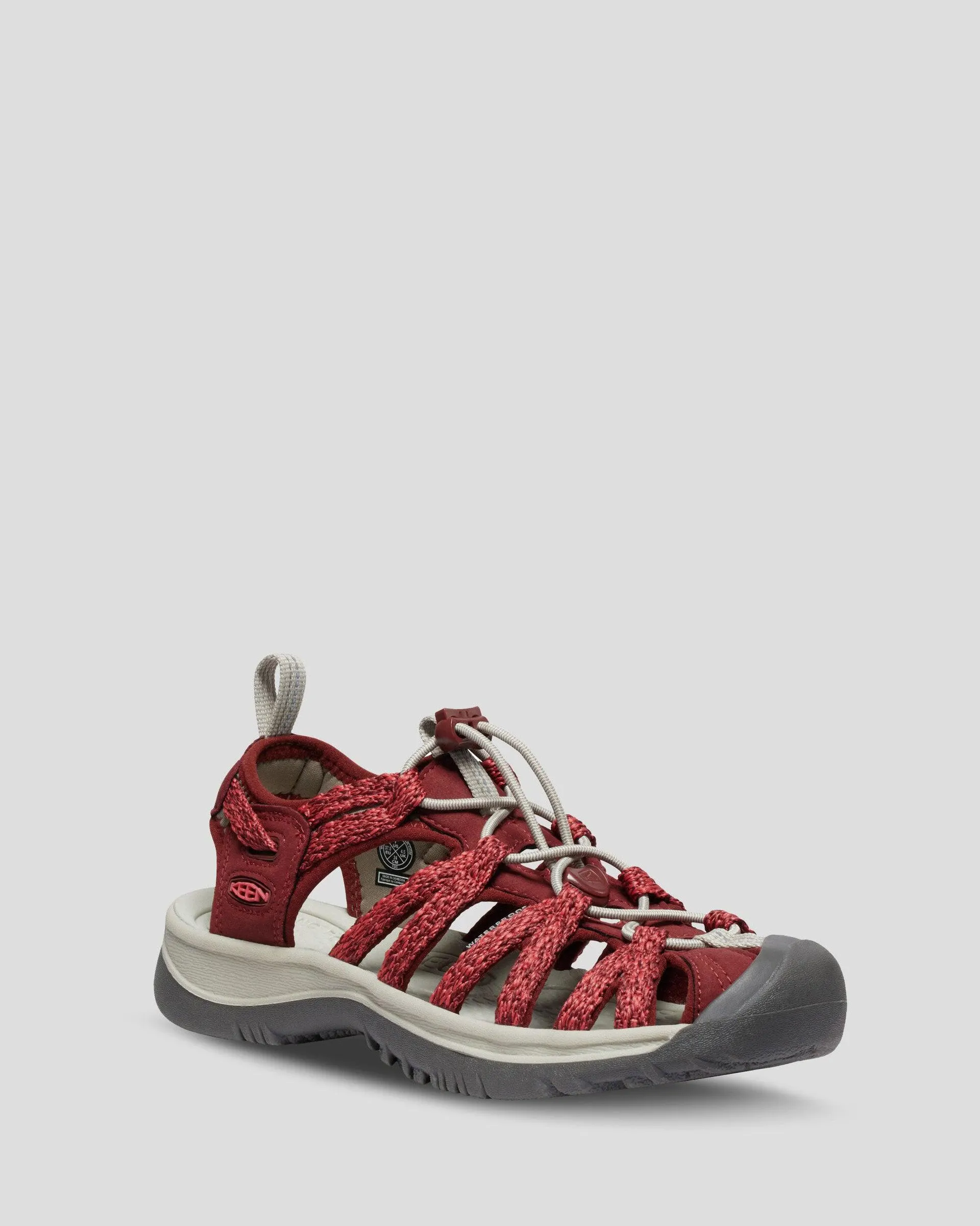 Women's Keen Whisper Sandals - Cayenne/Fired Brick