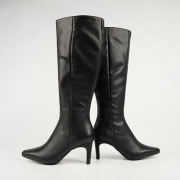 Fab Women's Leather Knee High Boots