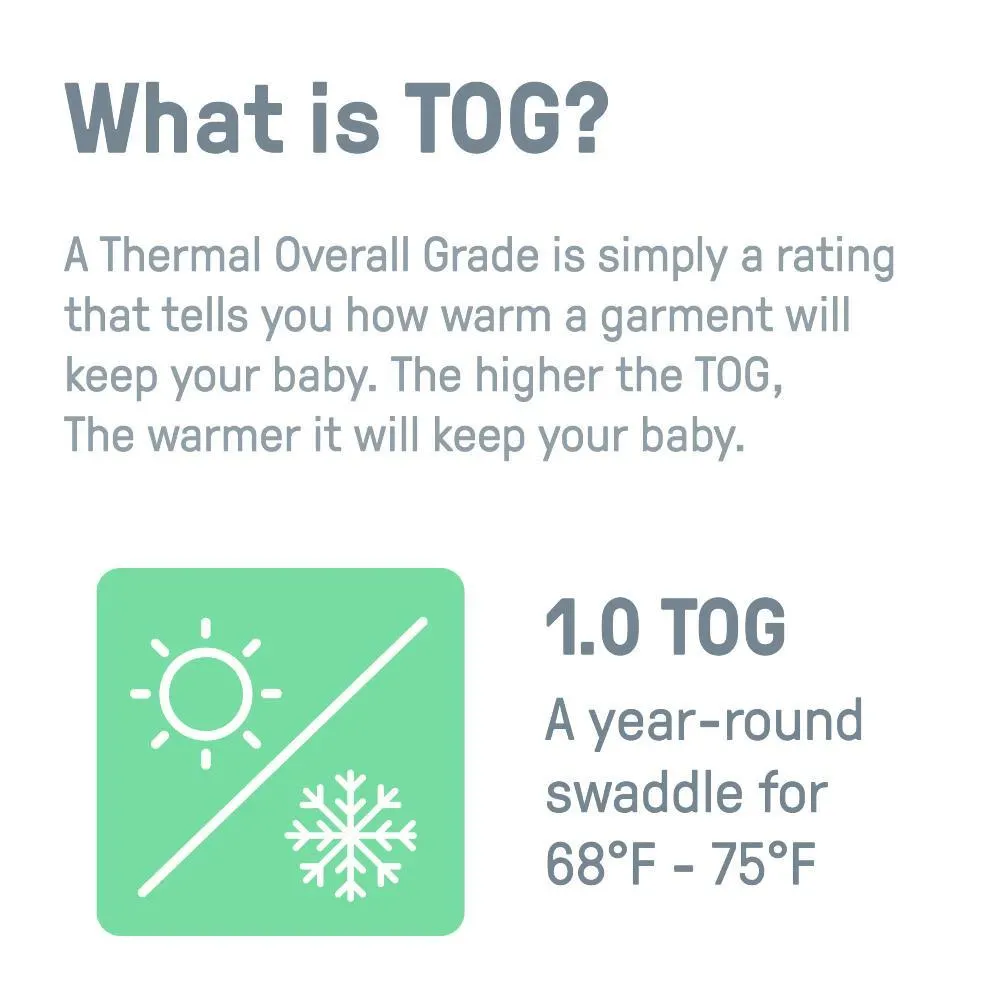 SwaddleMe by Ingenuity 1.0tog Night Sack Sleeper