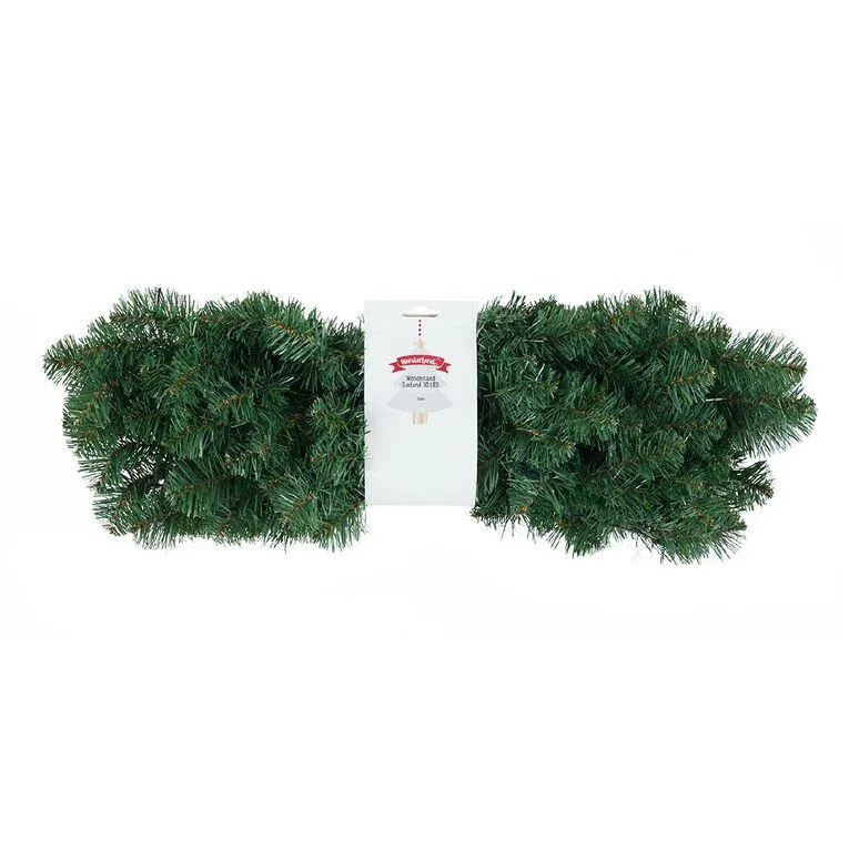 Wonderland Christmas Garland 30 LED 1.8m 122 Tips 1.8m