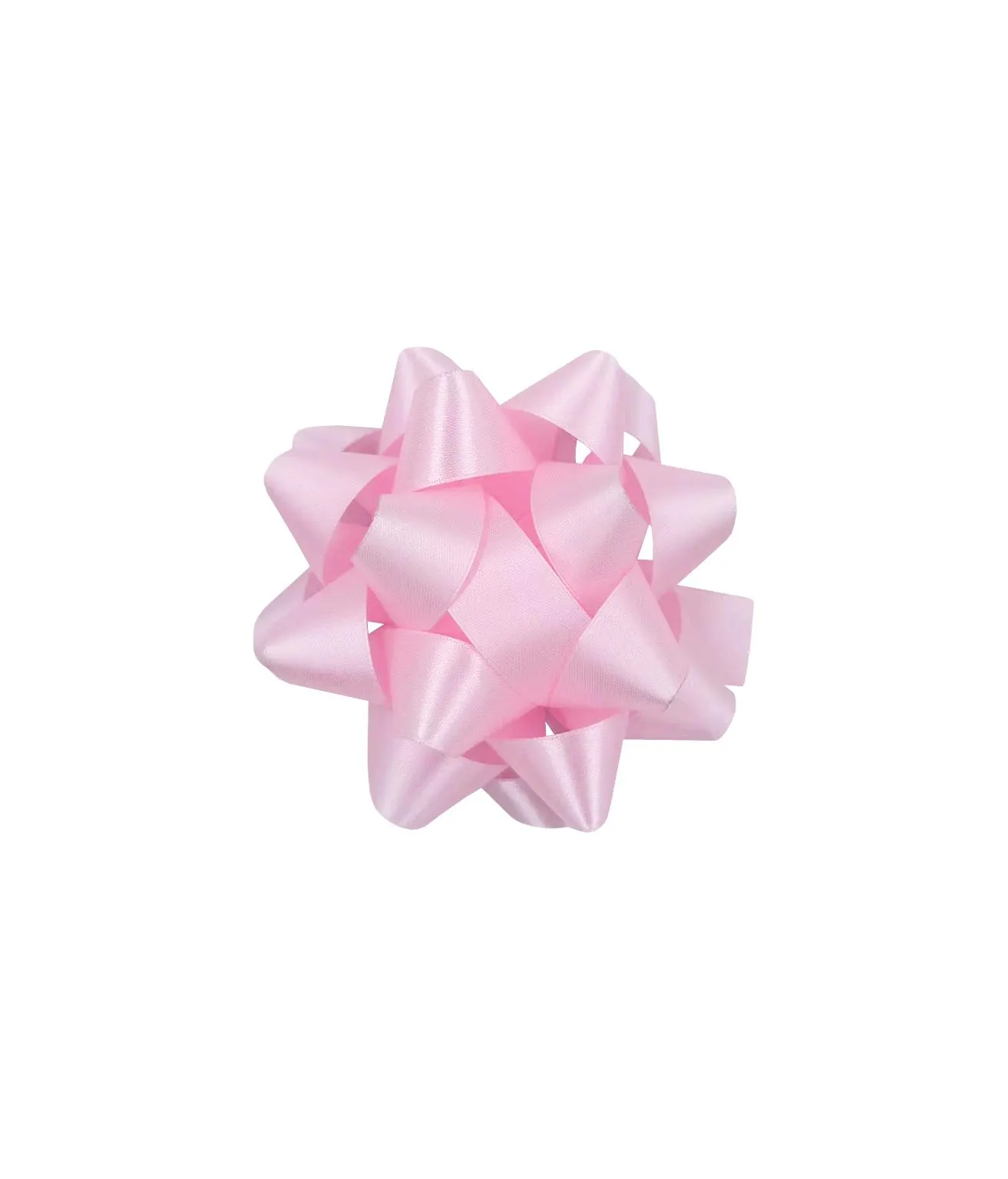 Light Pink Satin Gift Bow 15cm 1pc