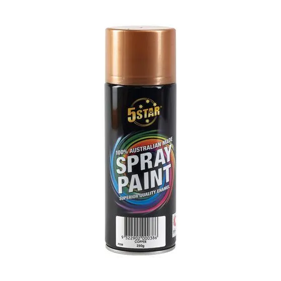 5 Star Enamel Spray Paint New Copper 250g