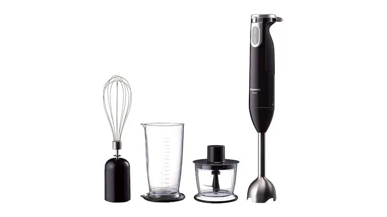 Panasonic 3-in-1 600W Hand Stick Blender - Black (MX-SS1BST)