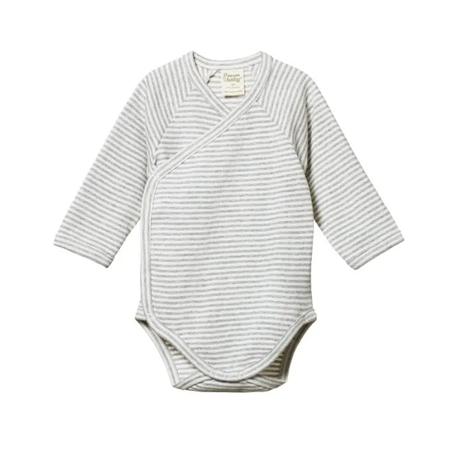 Long Sleeve Kimono Bodysuit
