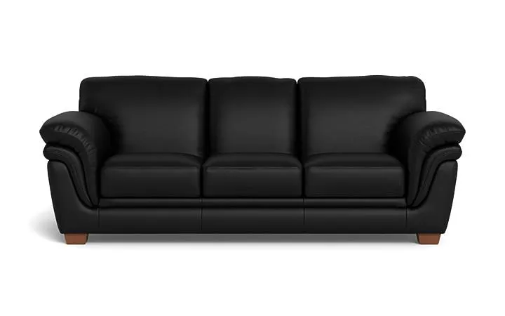 Demi 3 Seater Sofa in Leather