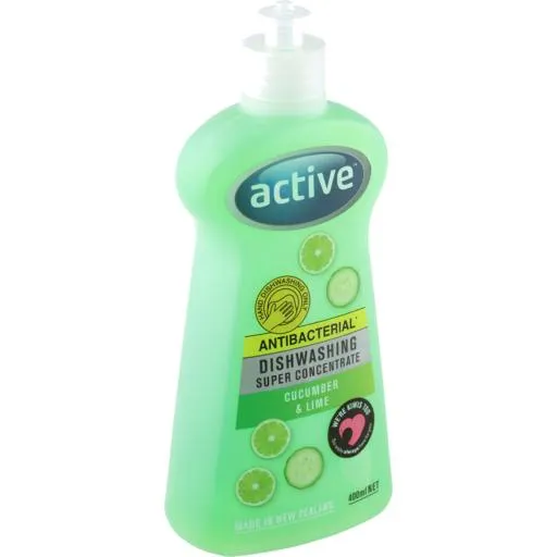 Active Dishwash Liquid Cucumber Lime