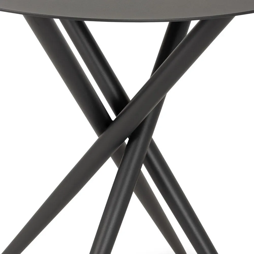 Vigo Outdoor Bar Table - W90, Gunmetal