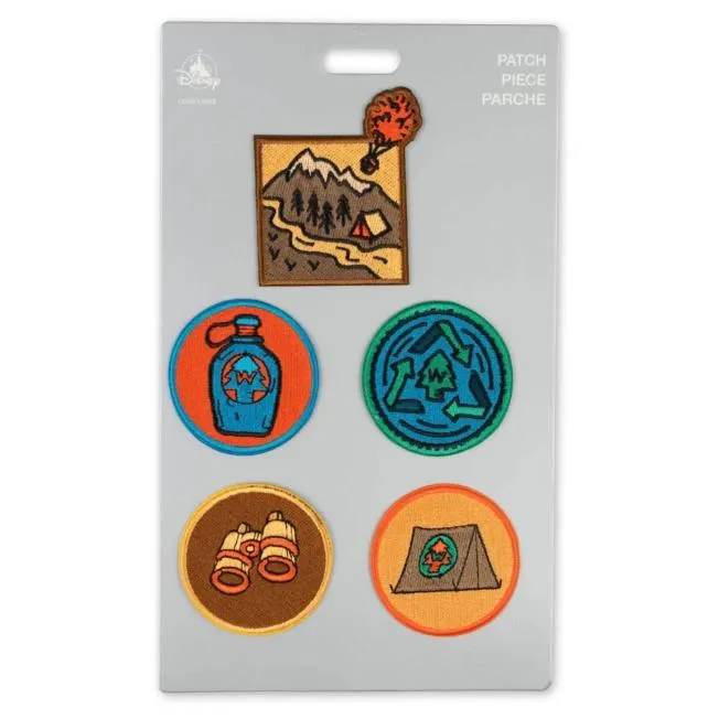 Up Wilderness Explorer 5 Piece Embroidered Patch Set