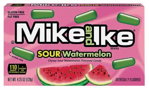 Mike and Ike Sour Watermelon