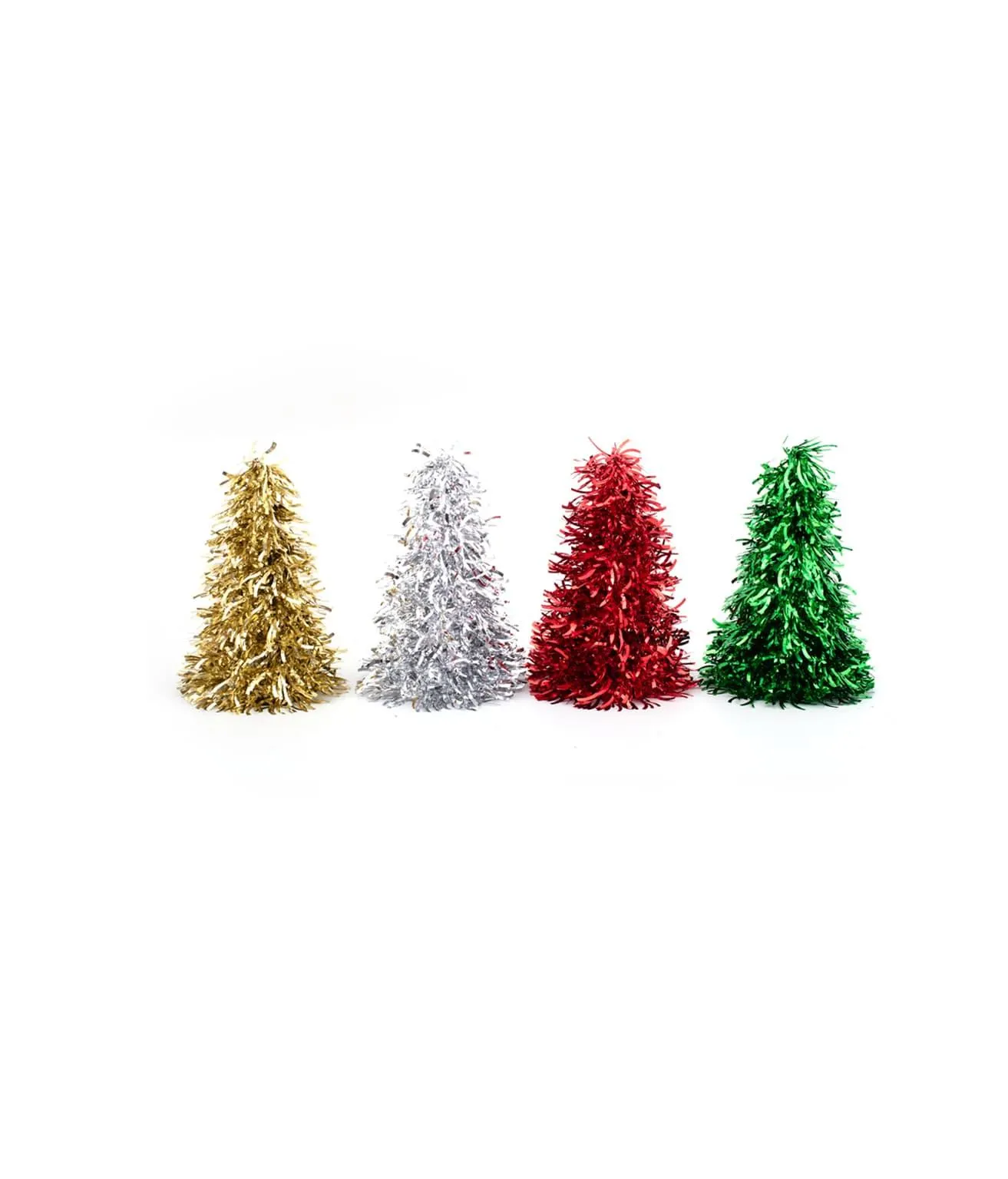 Tinsel Tree Assorted 26cm