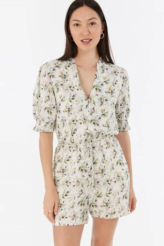 Celia Linen Playsuit