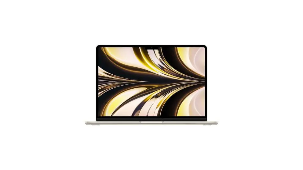 Apple MacBook Air 13-inch M2/16GB/256GB SSD Laptop - Starlight (2024)