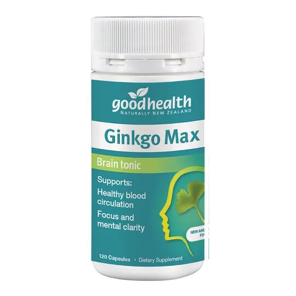 Good Health Ginkgo Max 120 Capsules