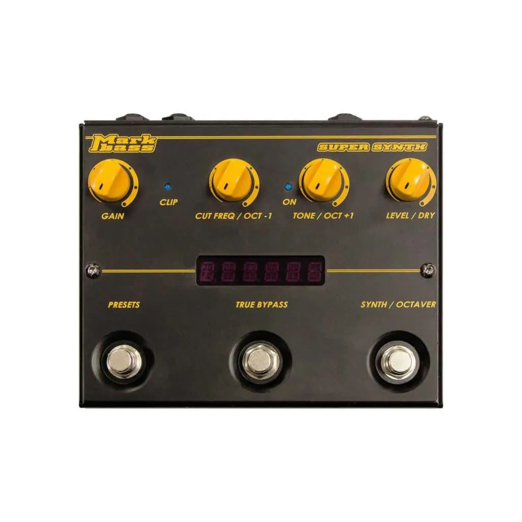 MARKBASS PEDAL SUPER SYNTH BASS - DIGITAL SYNTH/OCTAVER