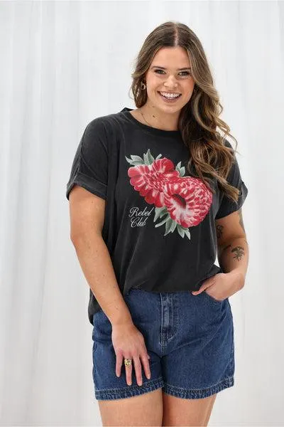 Rebel Club Berry Daze Capsleeve Tee W...