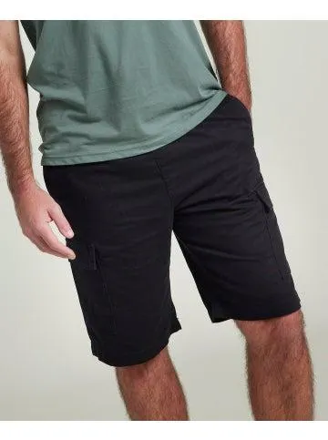 Men's Cargo Short in Black