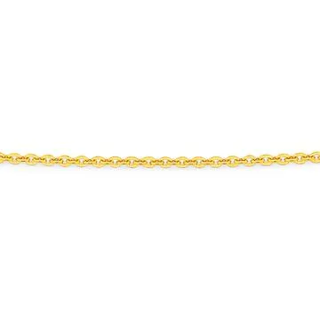 9ct Gold 50cm Solid Trace Chain