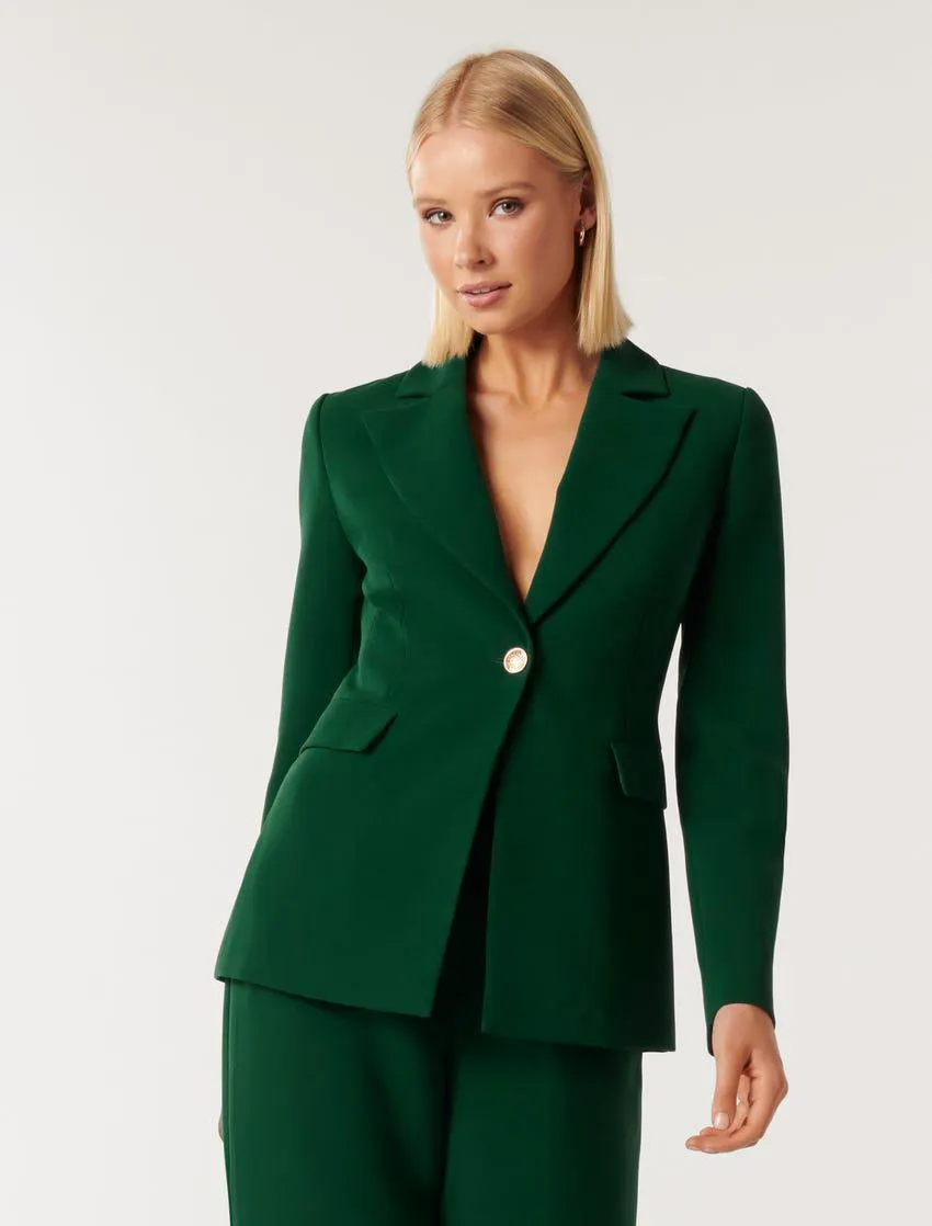 Kendall Single-Breasted Blazer