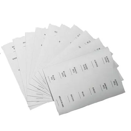 Rectangle Kitchen Labels