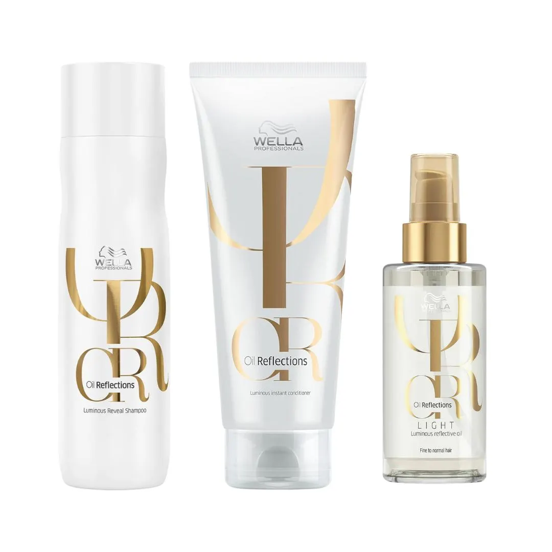 Wella Oil Reflections Light Reflective Bundle