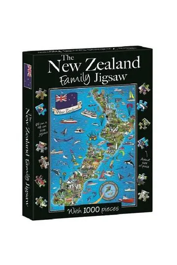 The New Zealand Family Jigsaw 1000 Pieces