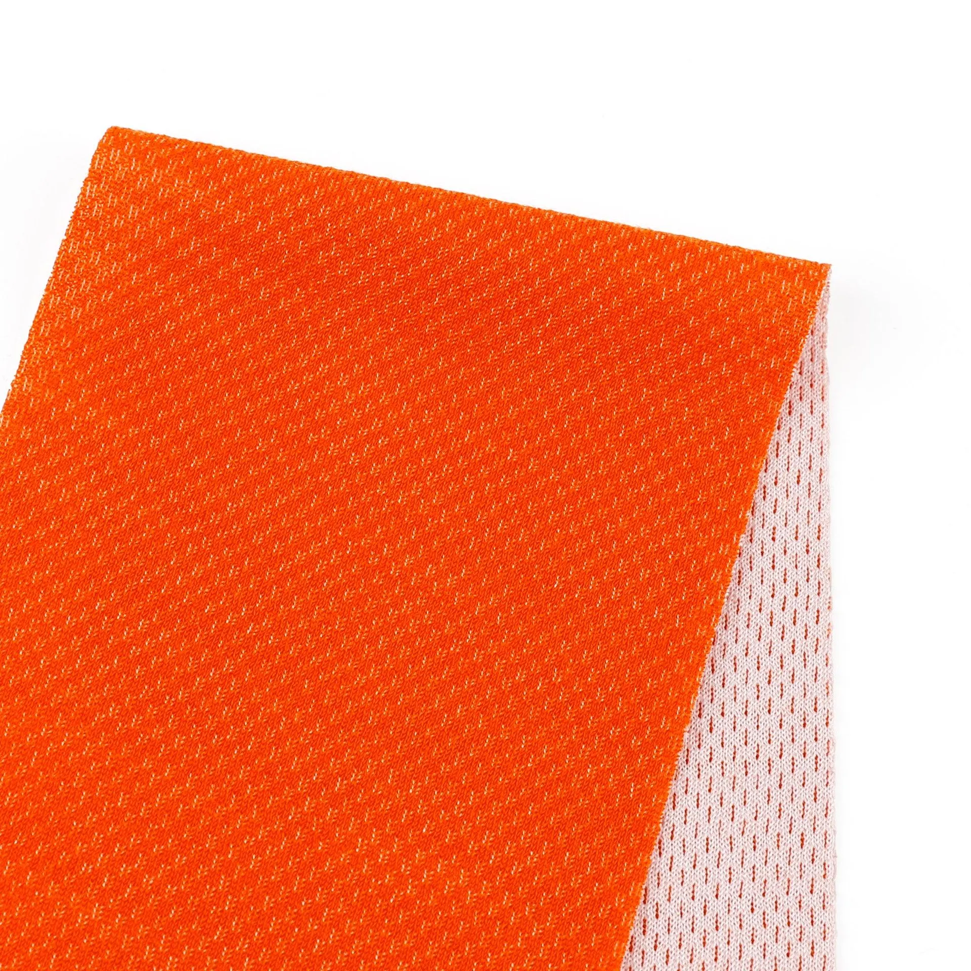 Merino / Poly Honeycomb Activewear - Mandarin