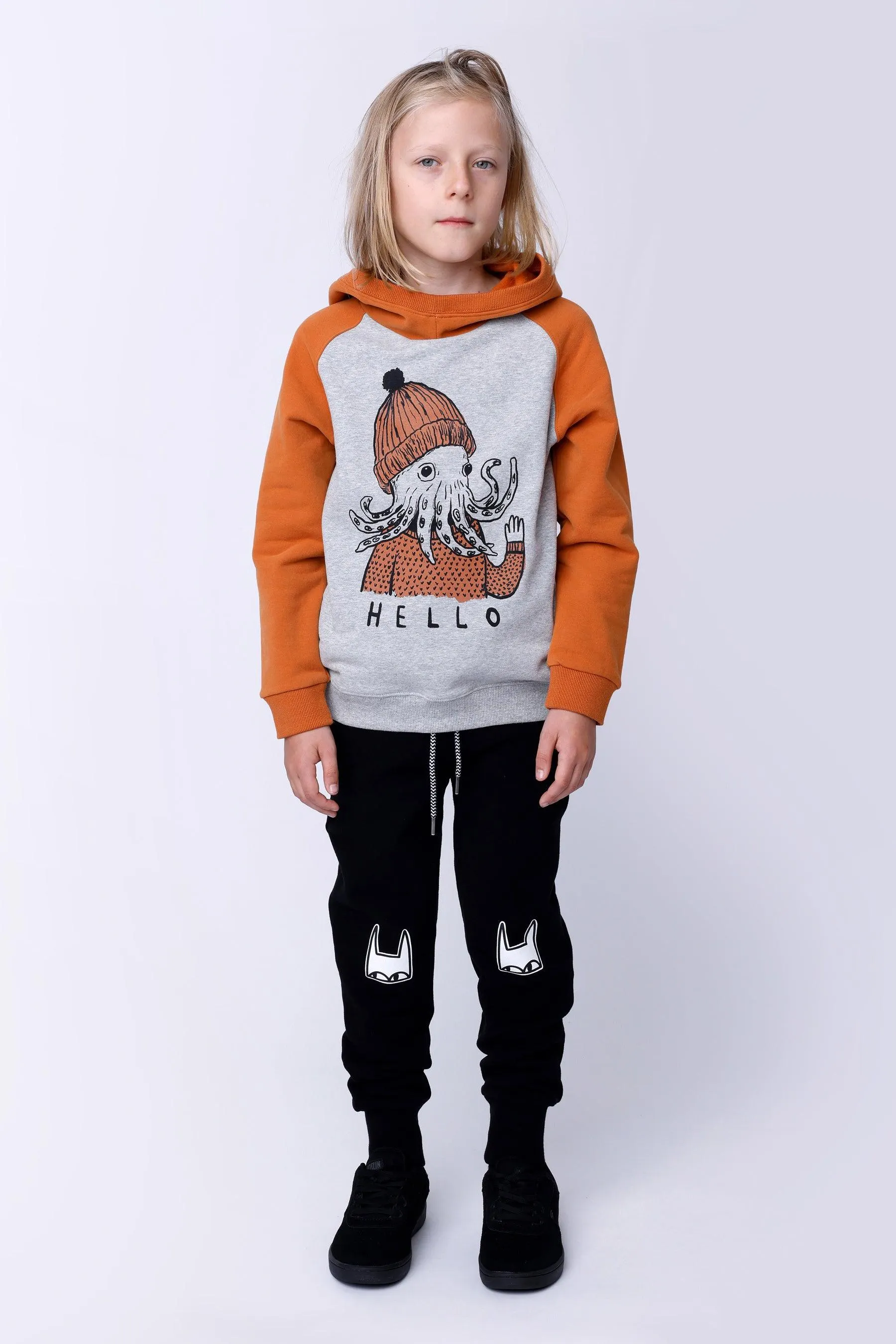 MINTI - HELLO OCTOPUS FURRY HOOD