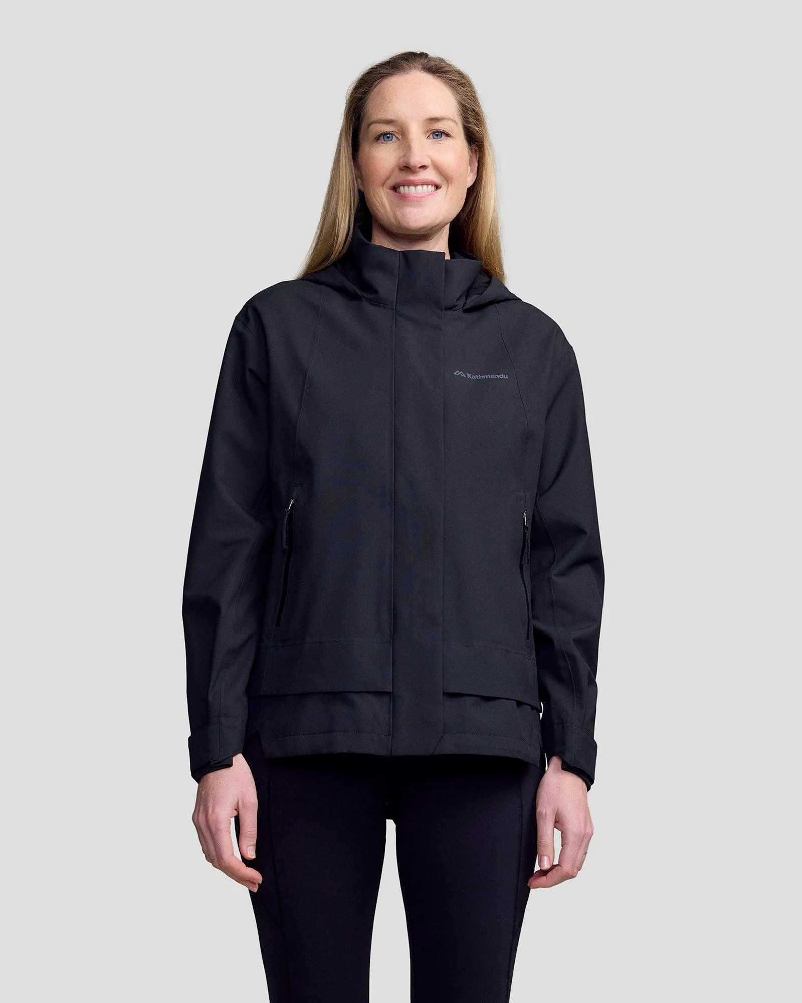Women’s Citytrek 2L Rain Jacket - Black Stingray