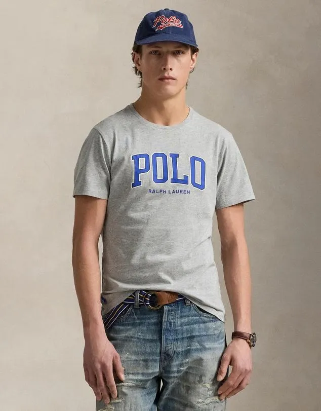 Custom Slim Fit Logo Jersey T-Shirt