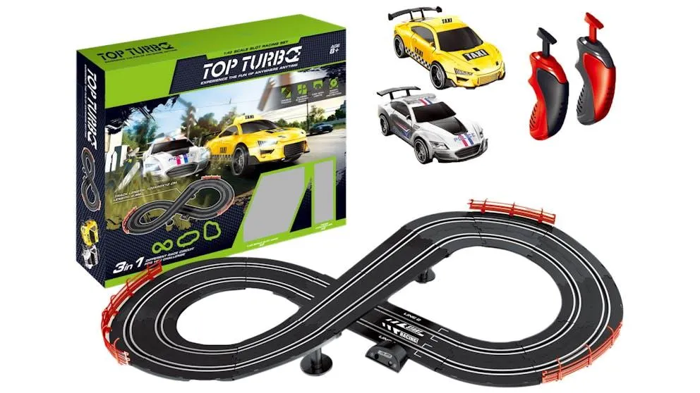 RC Land 3 in 1 Top Turbo Racing Car Set