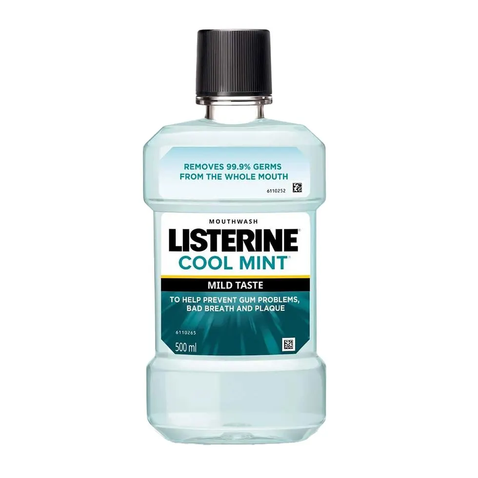 Listerine Mouth Wash Cool Mint Mild 500ml