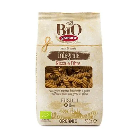 Bio Granoro Wholewheat Fusilli