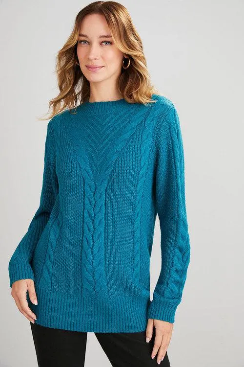 Emerge Cable Fluffy Jumper