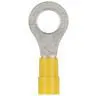Yellow 8mm Eye Terminal - Pack 8