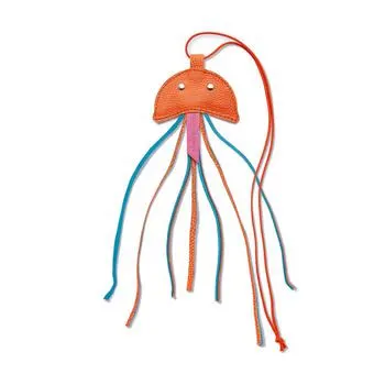 Leather Jellyfish Cat Teaser Toy