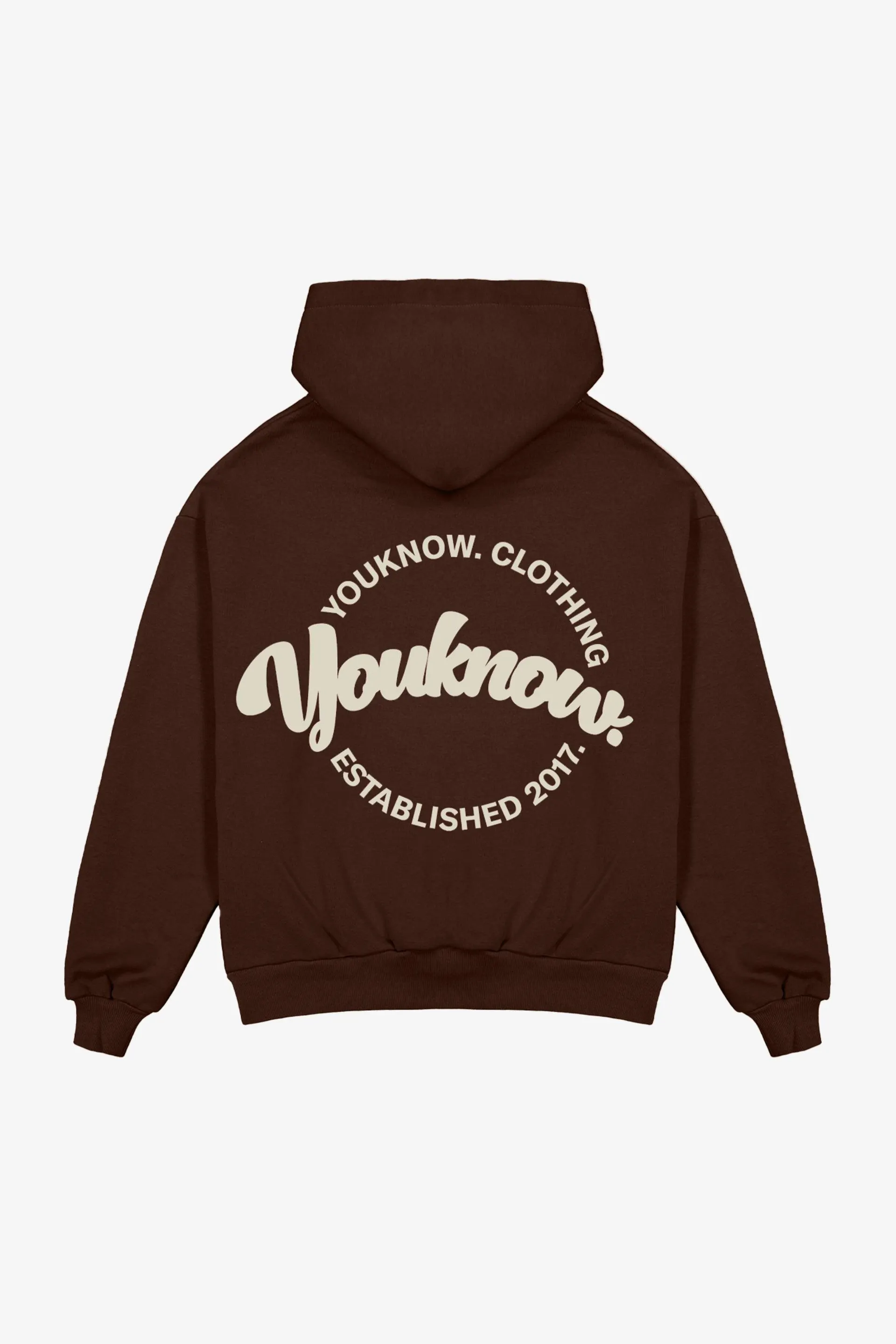 CHESTNUT | CIRCLE HOODIE