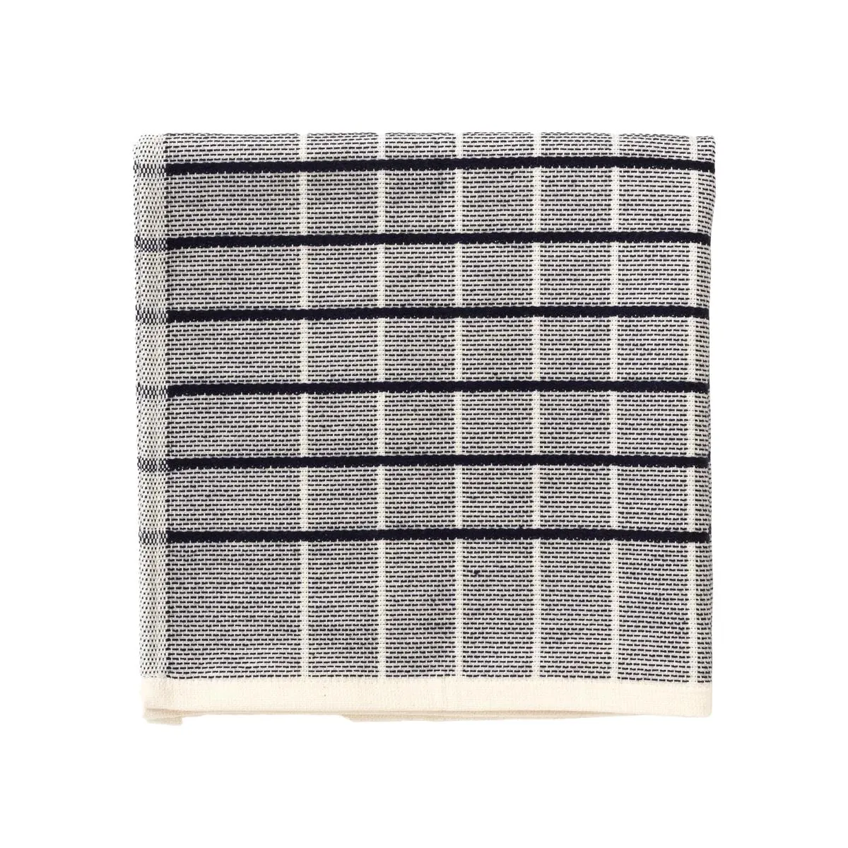 Broste Herman tea towel maritime blue