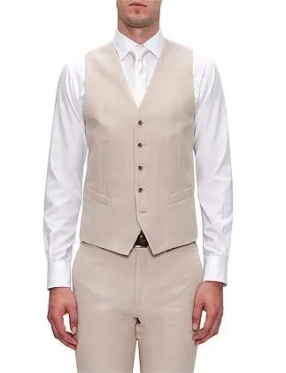 Mail Sand Linen Vest FJD800