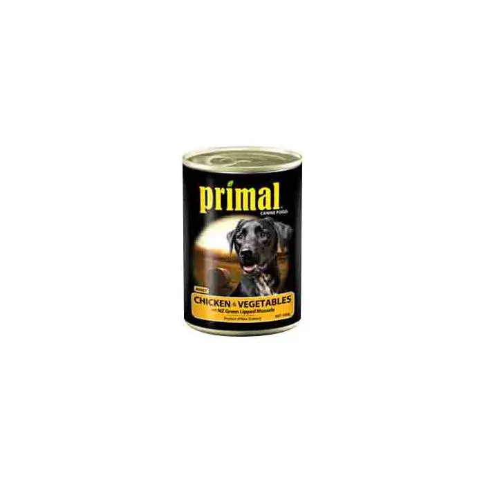 Primal Chicken & Vegetable Dog Food 390g