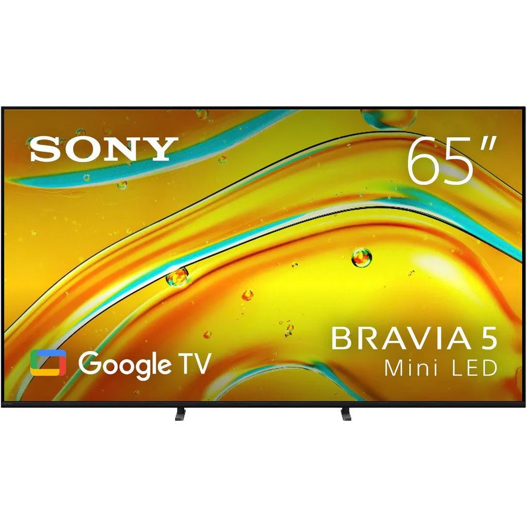 Sony 65" BRAVIA 5 4K HDR Mini LED Google TV [2025]